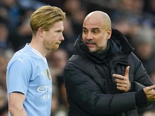 Última hora: Pep Guardiola y De Bruyne separan sus caminos