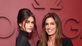 Kaia Gerber and Cindy Crawford Had a Matching Monochrome Mommy-and-Me Moment