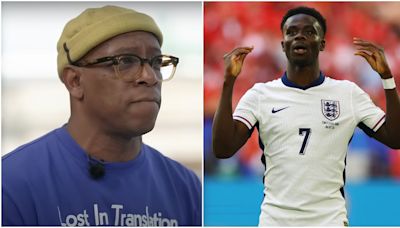 Ian Wright responds after he's blasted by Arsenal fans for his "crazy" take on Bukayo Saka
