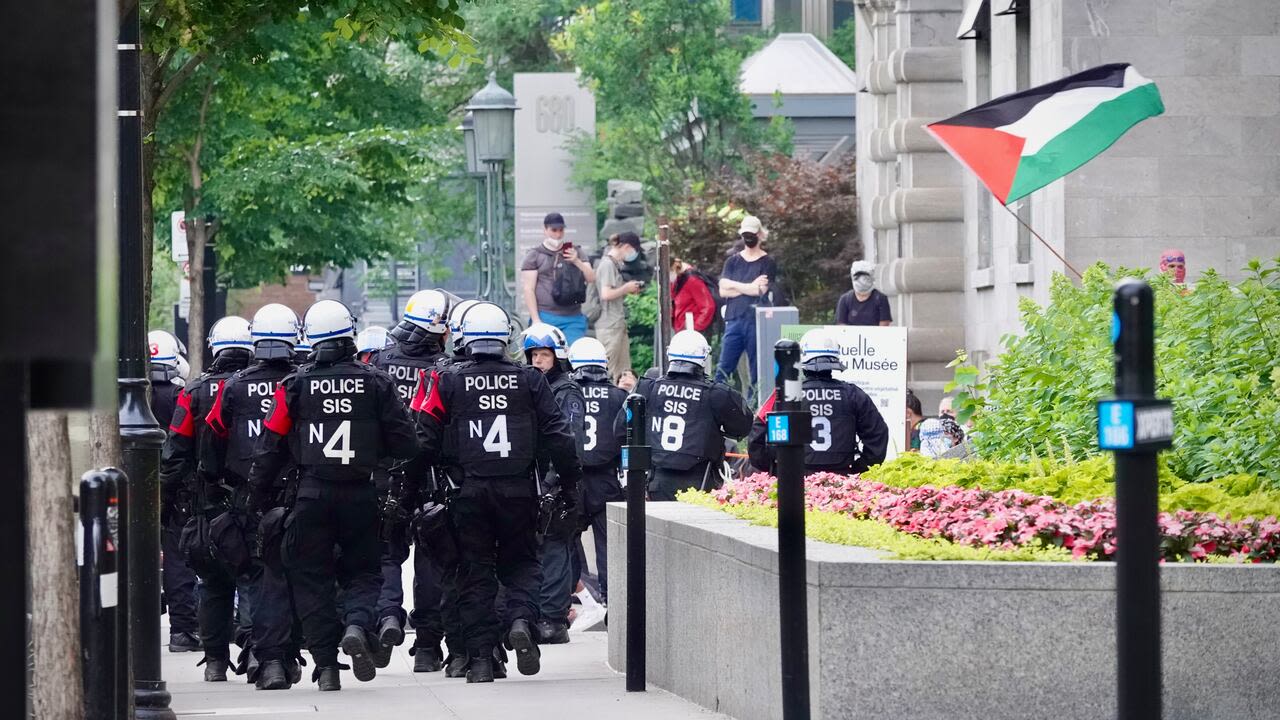 McGill University closes campus for dismantling operation of pro-Palestinian encampment