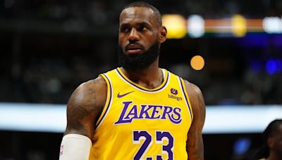 LeBron James was heard arguing with a referee after Lakers' Game 2 loss