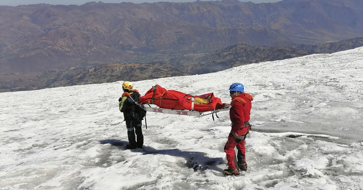 The body of a climber buried by an avalanche 22 years ago in Peru is found in the ice