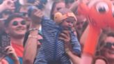 Ten-week-old baby steals show at Annie Mac's Glastonbury set