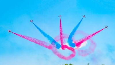 Exact time to see Red Arrows in our skies for Midlands Air Festival today