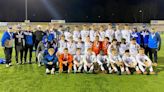 Goal in final seconds lifts Rockhurst Hawklets to 3rd straight Missouri soccer title