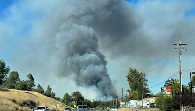 Approximately 30 structures on fire in California's Lake County, Cal Fire says