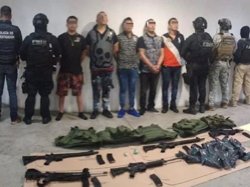 Detienen a 8 integrantes del CJNG vinculados al asesinato de un elemento de la Fiscalía de Zacatecas