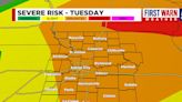 FIRST WARN FORECAST: Most of area stays dry Monday before storms arrive Tuesday
