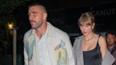 Taylor Swift and Travis Kelce Look Happily 'in Love' as Couple Enjoys Romantic Candelit Dinner Date in Lake Como
