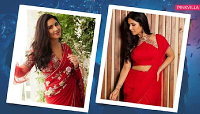 5 red sarees from Katrina Kaif’s wardrobe that can be perfect inspiration for new brides