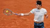 Tomás Etcheverry debutó con un triunfo en Roland Garros frente al francés Arthur Cazaux