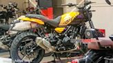 Royal Enfield Guerrilla 450 spotted undisguised at service centre