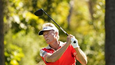 After tearing his Achilles, Bernhard Langer is back at the Insperity Invitational, just the latest obstacle he’s overcome as detailed in new book