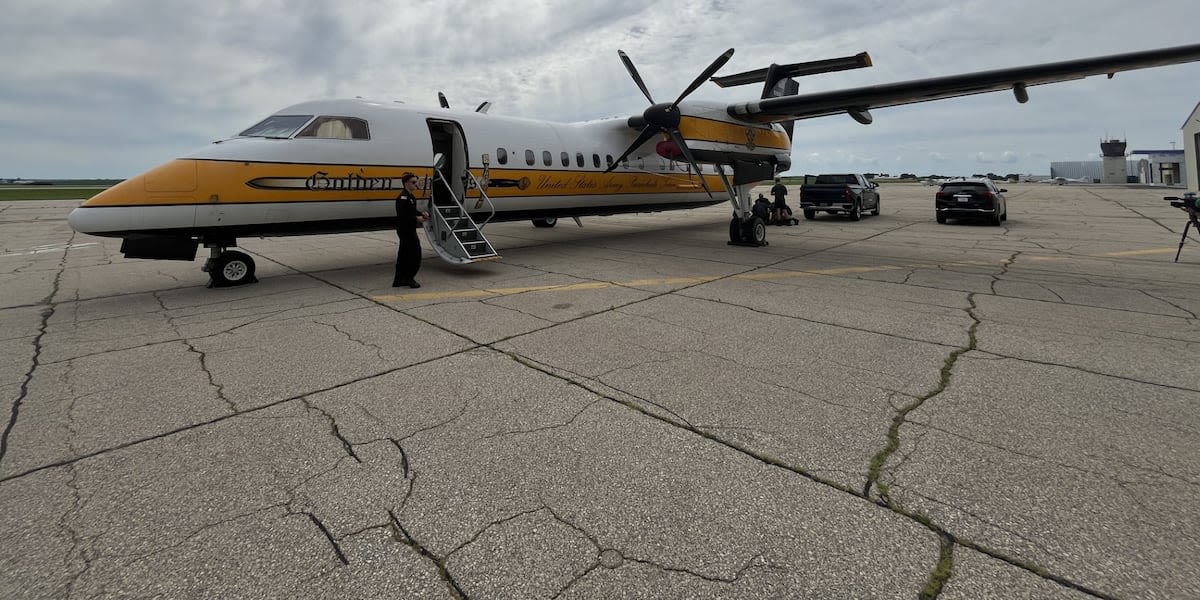 U.S. Army’s ‘Golden Knights’ drop in on Dubuque’s July 3rd airshow, fireworks display