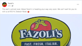 Fazoli's new drive-thru and dine-in restaurant is finally opening. Here's when and where