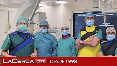 El Hospital General Universitario de Ciudad Real realiza por primera vez un test de oclusión vascular cerebral