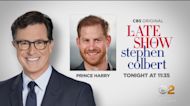 Prince Harry to appear on "The Late Show With Stephen Colbert"