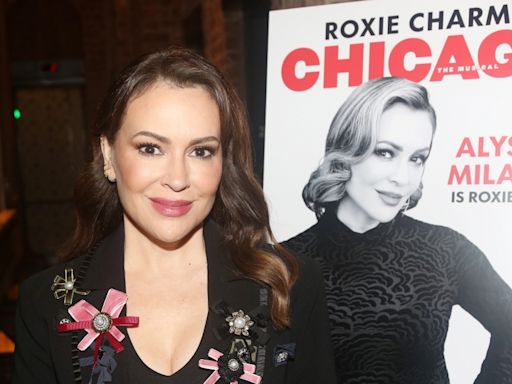 Photos: Alyssa Milano Meets the Press for CHICAGO Debut