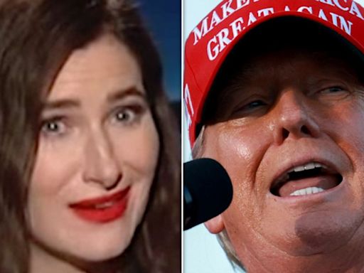 ‘Kimmel’ Guest Host Kathryn Hahn Goes There With Damning Trump Comparison