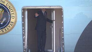President Biden departs Seattle after attending fundraising events