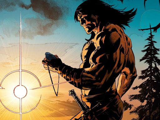 Fantasy worlds collide as Solomon Kane and Dark Agnes join Conan the Barbarian for Battle of the Black Stone comic book series