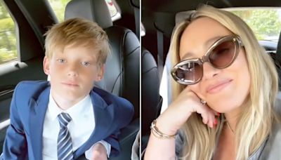 Hilary Duff Shares Video of Son Luca, 12, Heading to Graduation: ‘Got My Waterproof Mascara On’