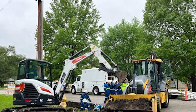 Gas shut off after natural gas line hit in residential Topeka neighborhood