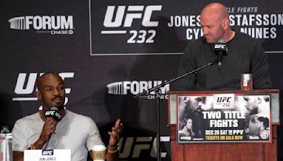 UFC CEO Dana White reacts to Jon Jones allegedly threatening a drug tester: “He literally is always in trouble” | BJPenn.com