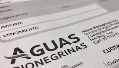 Aguas Rionegrinas volvió a extender el plazo para pagar deudas: más de 27.000 usuarios se inscribieron en la moratoria - Diario Río Negro