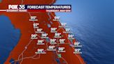 Orlando weather: Pop-up showers possible ahead of near-record heat this week in Central Florida