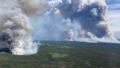 A wildfire in western Canada is growing. More people nearby are told to leave