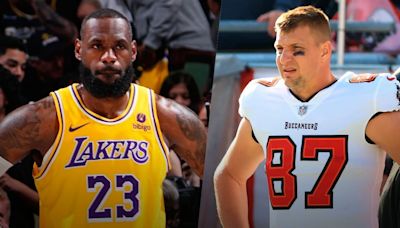 LeBron James hubiera dominado la NFL, opina Rob Gronkowski