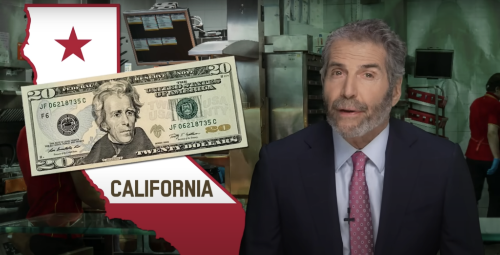California's $20 Fast Food Minimum Wage Law Is Already Having Disastrous Unintended Consequences