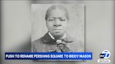 Councilman Kevin De León wants to rename Pershing Square after LA pioneer Biddy Mason