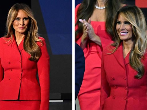 Melania Trump Returns to the Global Stage at the RNC in Repeat Red Dior Suit: ‘The Fit Was Perfect’