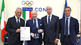 Giuseppe Marotta awarded the CONI Gold Star for Sporting Merit