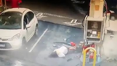 El video del brutal accidente de Tiago Palacios