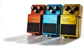 “Beloved by generations of players in every musical genre”: Boss’ sparkling 50th Anniversary series celebrates its place atop the pedal pile – and, with prices under $100, won’t put off the players that got it there