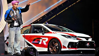 Toyota COROLLA ALTIS GR SPORT統規賽車，現身2024 hito流行音樂獎頒獎典禮！