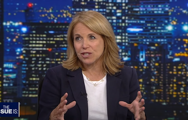 Katie Couric admits that despite his legal woes, Trump has 'the edge' and is 'gaining momentum'