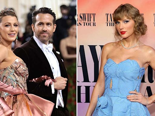 Taylor Swift seemingly hints she’s the godmother of Ryan Reynolds and Blake Lively’s children