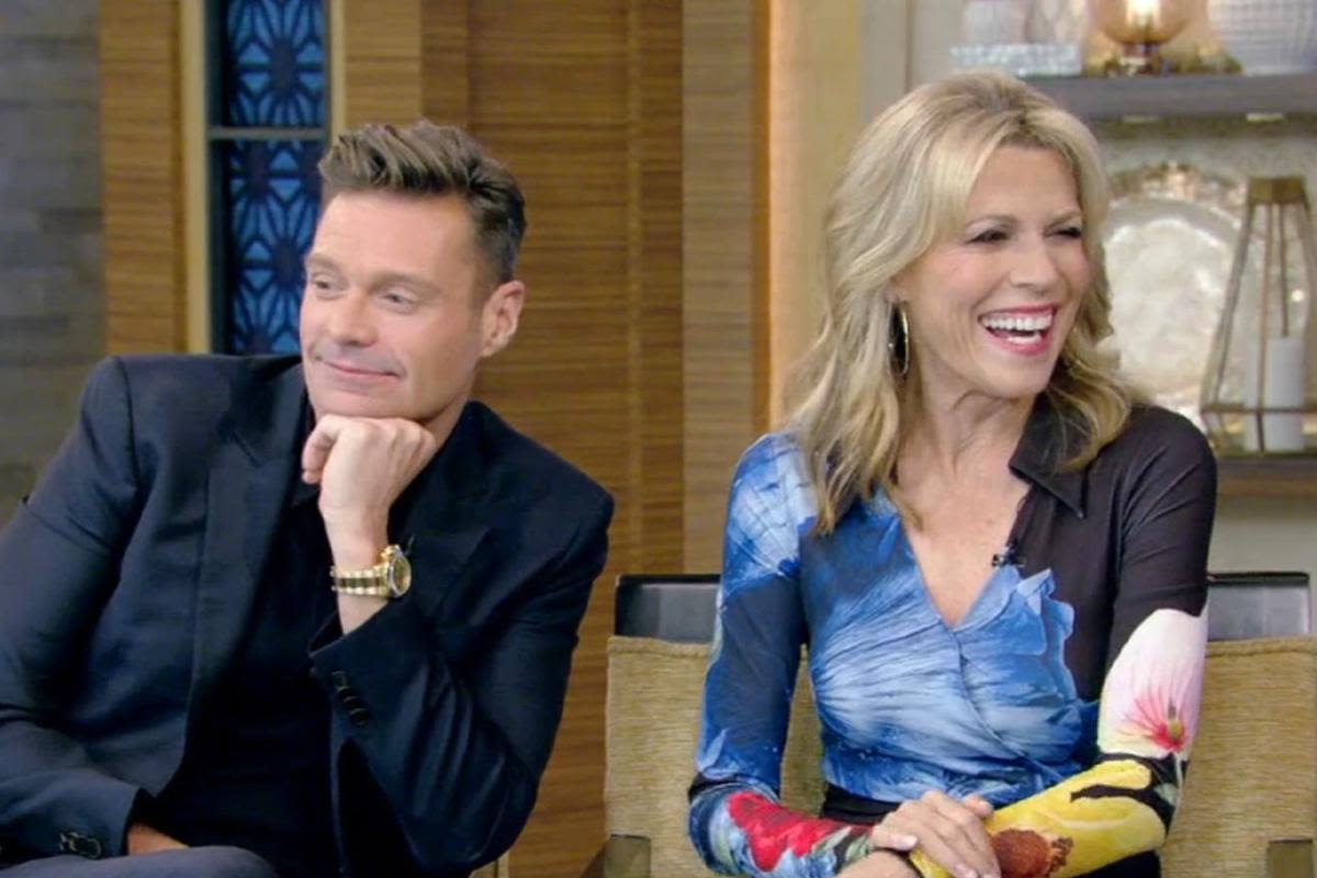 Ryan Seacrest teases 'Wheel Of Fortune' co-host Vanna White on 'Live' after Kelly Ripa suggests she invite him to her girls' weekend: "Doesn’t look like she’s into it"