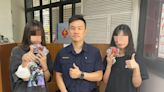 大誠分駐所警員助女大生完成採訪 任務後贈送護身符 | 蕃新聞