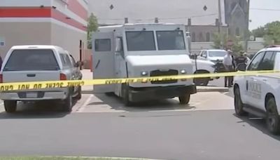 Un camión blindado sufrió un robo millonario a plena luz del día en Filadelfia, Pensilvania, Estados Unidos