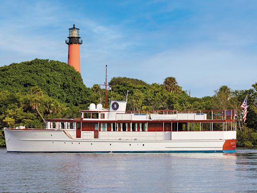 A Yacht That Hosted John F. Kennedy, Richard M. Nixon, and 3 Other Presidents Is Up for Charter