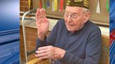 WWII veteran reflects on war, family during 105th birthday party