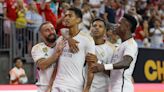 Real Madrid 2-0 Manchester United: Jude Bellingham scores as Andre Onana makes debut