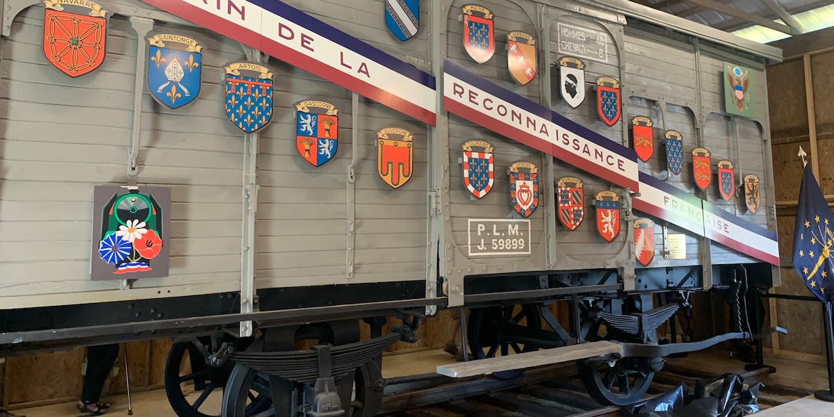 Veterans National Memorial Shrine and Museum rededicates 40/8 Merci Box Car