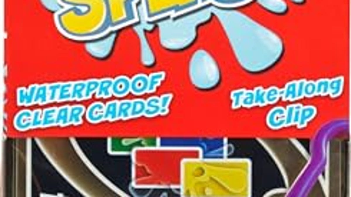 Mattel Games ​UNO Splash Card Game for Outdoor Camping, Now 30% Off