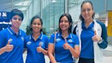 India's table tennis squad arrives in Paris